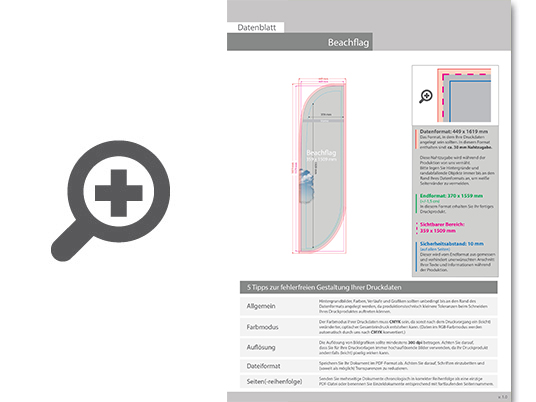 Product Bild ersatzdruck_f__r_beachflag_premium-konvex_small__4_0-farbig_bedruckt